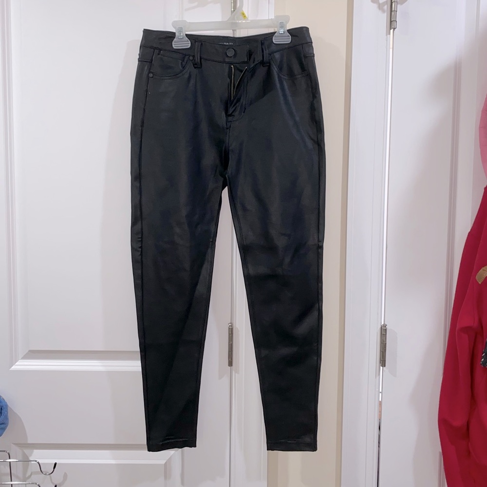 Pleather pants